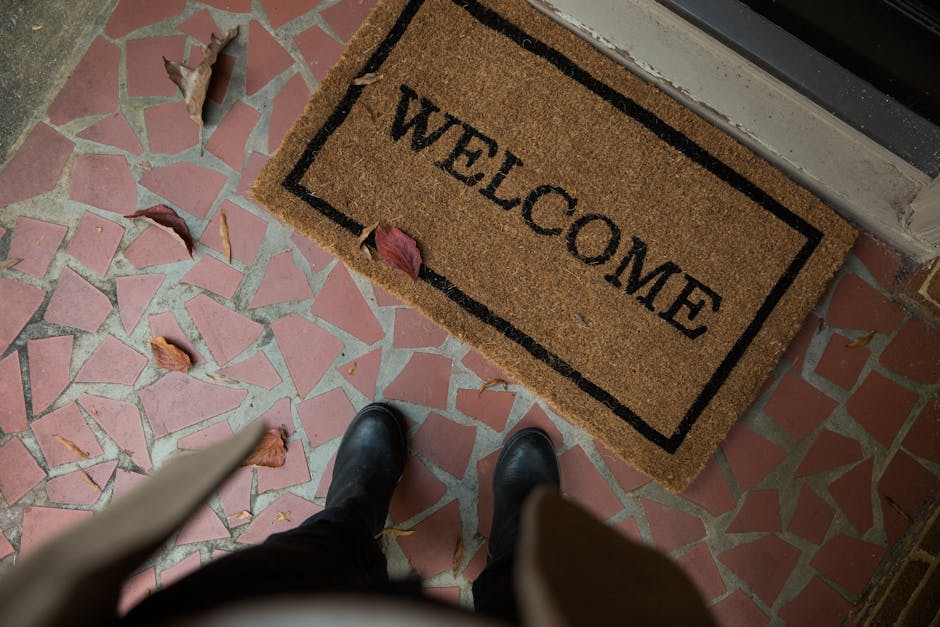 Personalized Welcome Mat