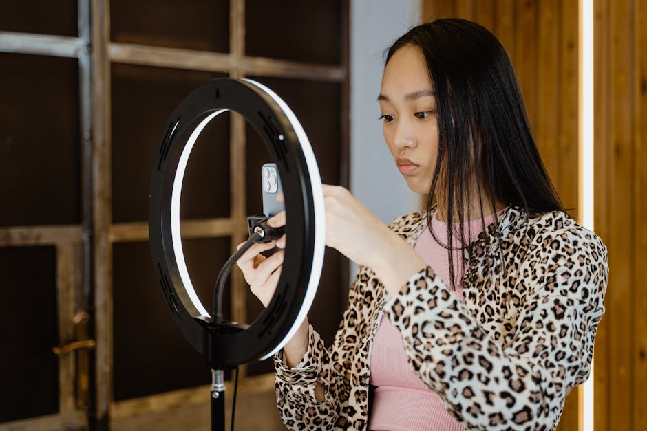 7. **Ring Light for Content Creators**